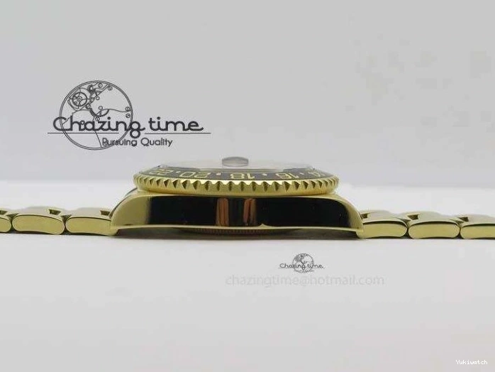 GMT-Master Bezel On Bracelet YG II Bp-Maker Green Ceramic YG A3186 116718LN Dial 1002